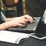 woman-typing-writing-windows
